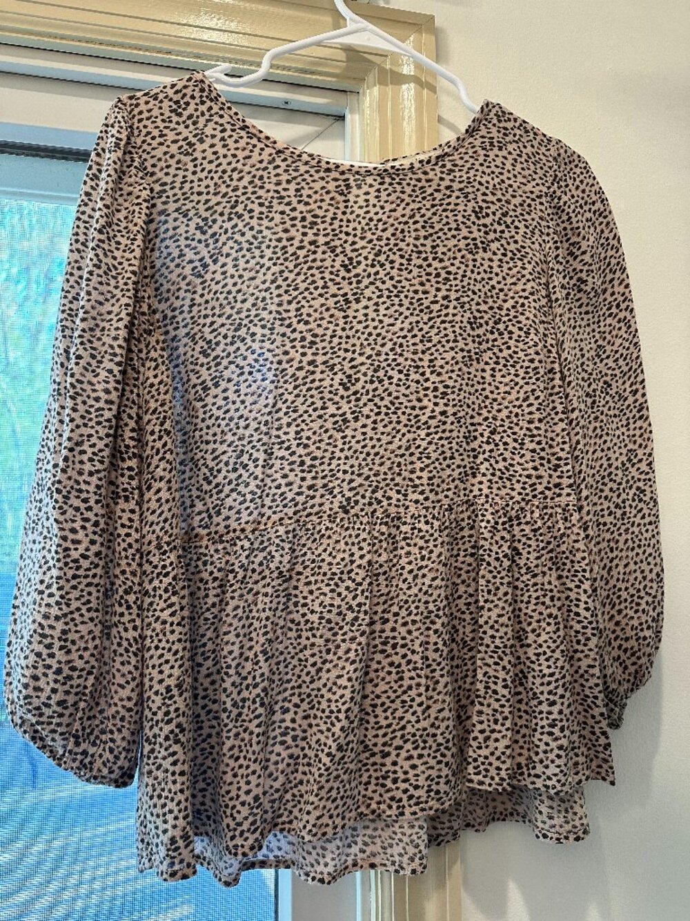 Abercrombie Cheetah Print Top